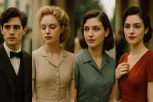 Em ordem: Willys, Maria Antonieta, Sara e Mariana